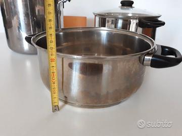 Tris di pentole inox grandi Lagostina