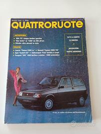 collezionismo rivista quattroruote 353 del 1985