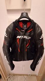 Giacca da moto M-tech Pelle