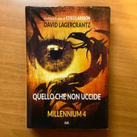 Libro thriller Quello che non uccide Millennium 4