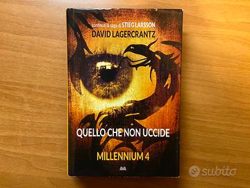 Libro thriller Quello che non uccide Millennium 4