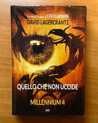 Libro thriller Quello che non uccide Millennium 4