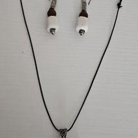 SET COLLANA OCCHIO SANTA LUCIA E ORECCHINI