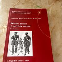 Libro diritto penale e servizio sociale