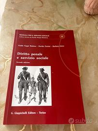 Libro diritto penale e servizio sociale