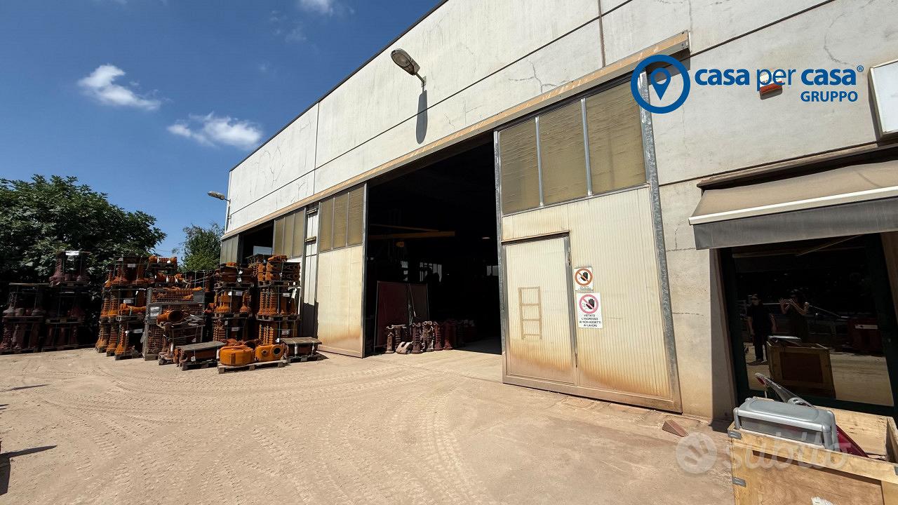 CAPANNONE SINGOLO CON SCOPERTO PERTINENZIALE - Vista 3