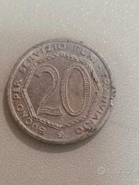 Gettone 20 CENTESIMI Azienda Municipale Bergamo