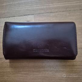 Portachiavi Samsonite pelle marrone
