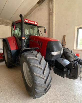Trattore CASE CVX-130 h1200 + aratro +erpice