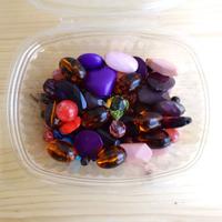 Perline colorate in plastica