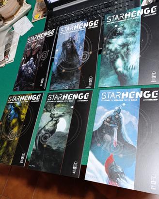 StarHenge 1-6 completa - Liam Sharp  - in Inglese 