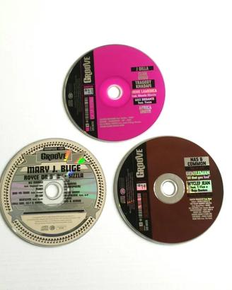 Lotto 3 Cd Groove Rap Compilation Da Collezione