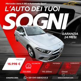 Mercedes-benz A 180 d Automatic Sport TUA A RATE