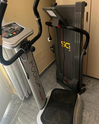Pedana professionale + tapis roulant