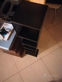 COLONNA PORTA CD/DVD COMPONIBILE -  IN METALLO