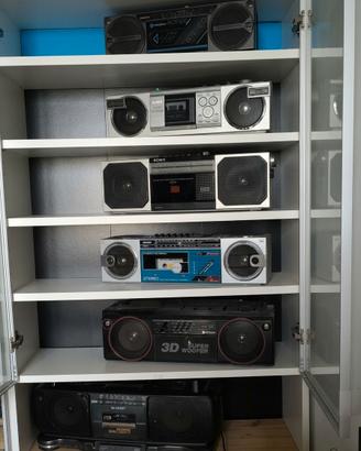 radio cassette vintage boombox 