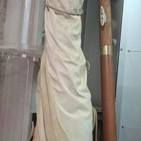 Letto di vimini da esterno con tenda