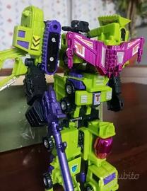 Robot Transformers set 6 in 1 Combiners Devastator