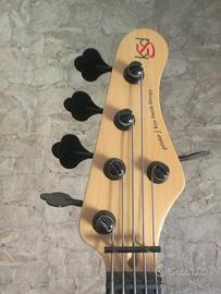 Ken Smith Design 5 corde FRETLESS