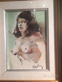 "BUSTONDI DONNA" dipinto