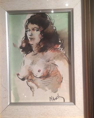 "BUSTONDI DONNA" dipinto