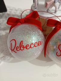 palle di natale personalizzate
