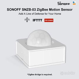 SONOFF Sensore Movimento ZegBee APP eWelink