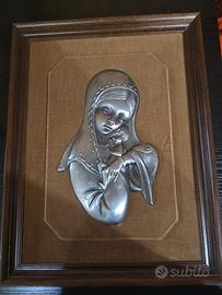 Quadro religioso Madonna 25X35