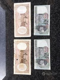 Lotto banconote lire italiane