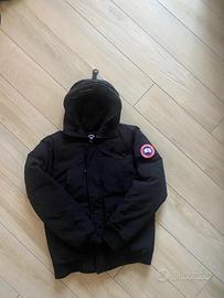 Piumino/bomber canada goose nero - xs