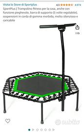 Trampolino elastico nuovo