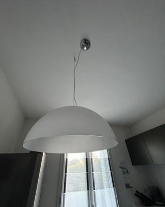 Lampadario vistosi bianco diam 60 circa conpleto