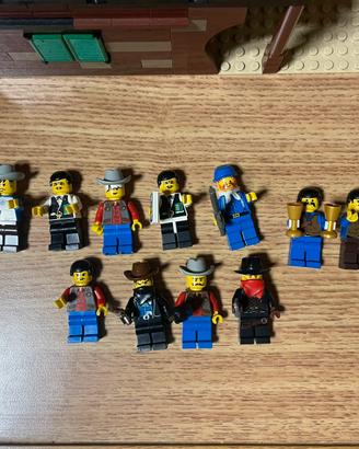 Lego - lotto costruzioni MOC e 20 minifigures