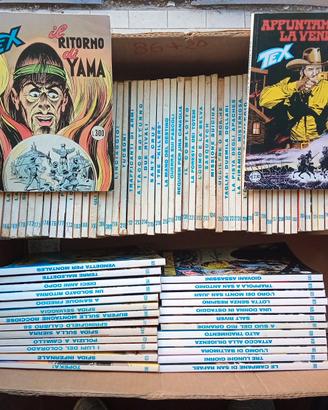 Fumetti TEX serie originale a 30-35-40 cent. l'uno