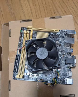 scheda madre mini itx Asus h81i plus + cpu i3 4150