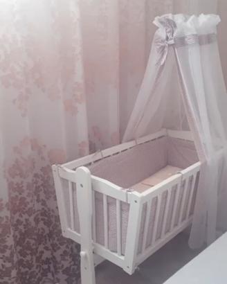 mini culla in legno