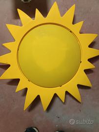 applique forma di sole