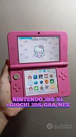 NINTENDO 3DS XL ROSA 🩷 + GIOCHI 3DS GBA NES 