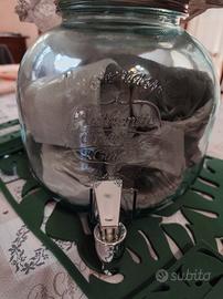 contenitore in vetro con rubinetto