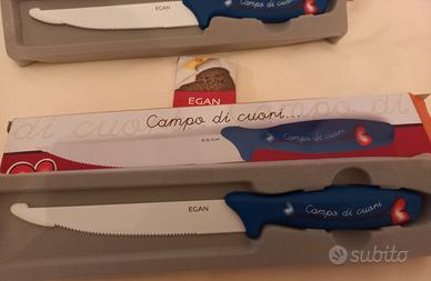 Egan coppia di coltelli bistecca Campo di Cuori 