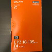 Obiettivo Sony 18-105mm