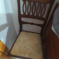 sedie Arte povera legno masello