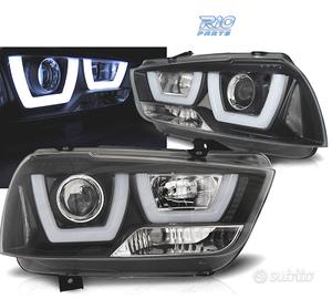 FARI PER DODGE CHARGER 11-15 A LED NERI