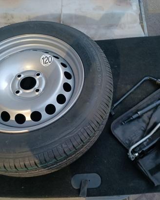 RUOTA-SCORTA MIS 185/R15+KIT-ACC X DACIA SANDERO-D
