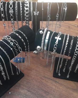 BRACCIALI ACCIAIO ACCESSORI 