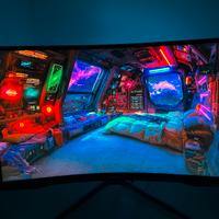 Schermo Monitor Samsung G7 27” – 240Hz QHD Curvo