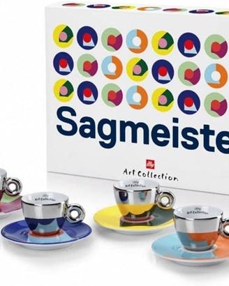 ILLY ART COLLECTION S. Sagmeister - 4 TAZZE CAFFE'