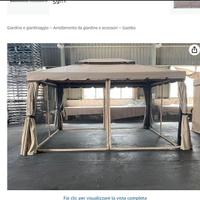 ZANZARIERE PER GAZEBO 4x3