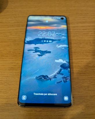 Smartphone Samsung Galaxy S10 nero 128Gb