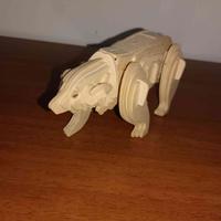 Costruzione Puzzle 3D in Legno ORSO